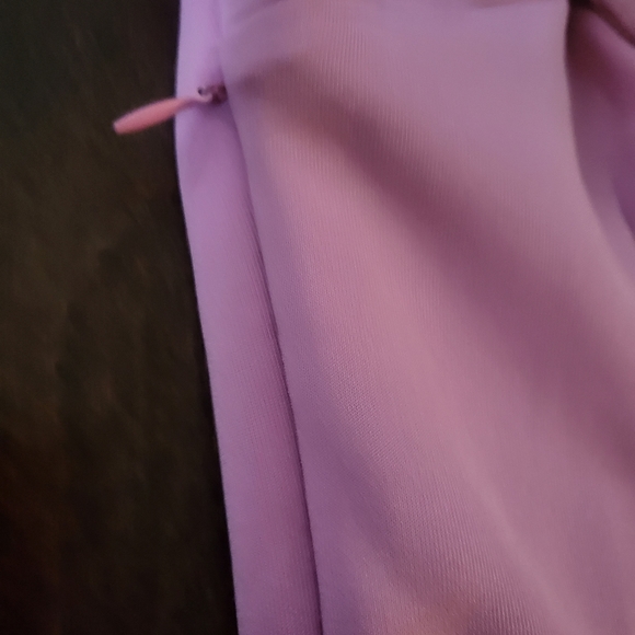 Adorable, Dress- pink with white cute bow and button accents. - Picture 6 of 7